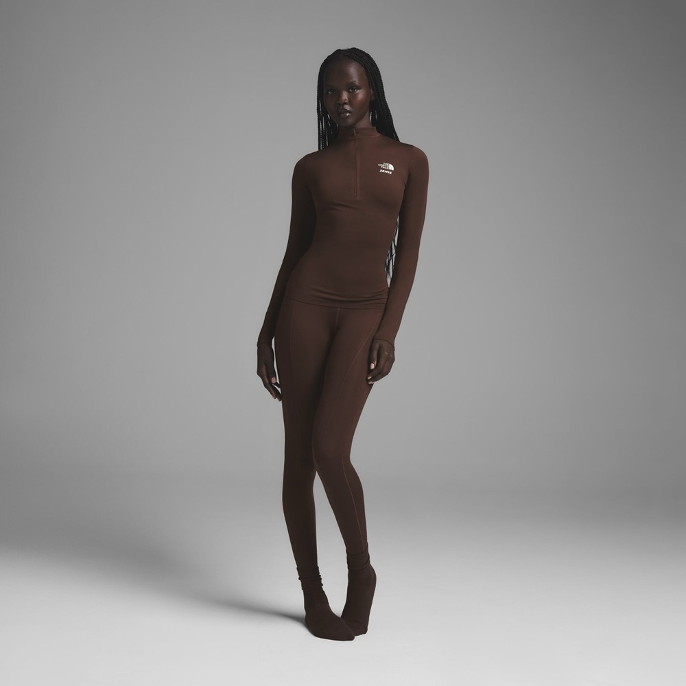 The North Face X Skims Refina Legging in Cocoa